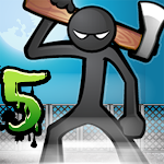 Anger of stick 5: zombie (MOD, Molto denaro)